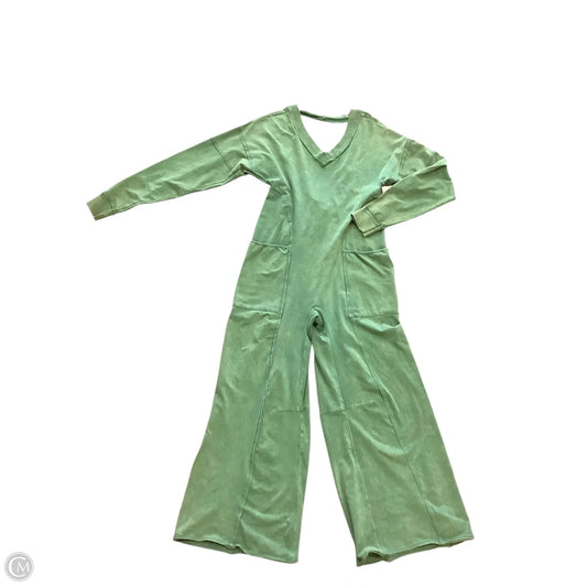 Jumpsuit By Free People In Green, Size: Xs