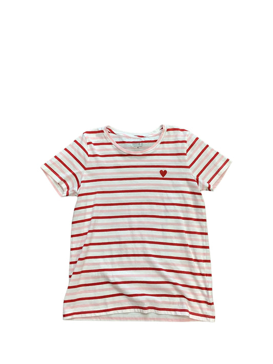 Top Short Sleeve Basic By J. Crew In Red, Size: M