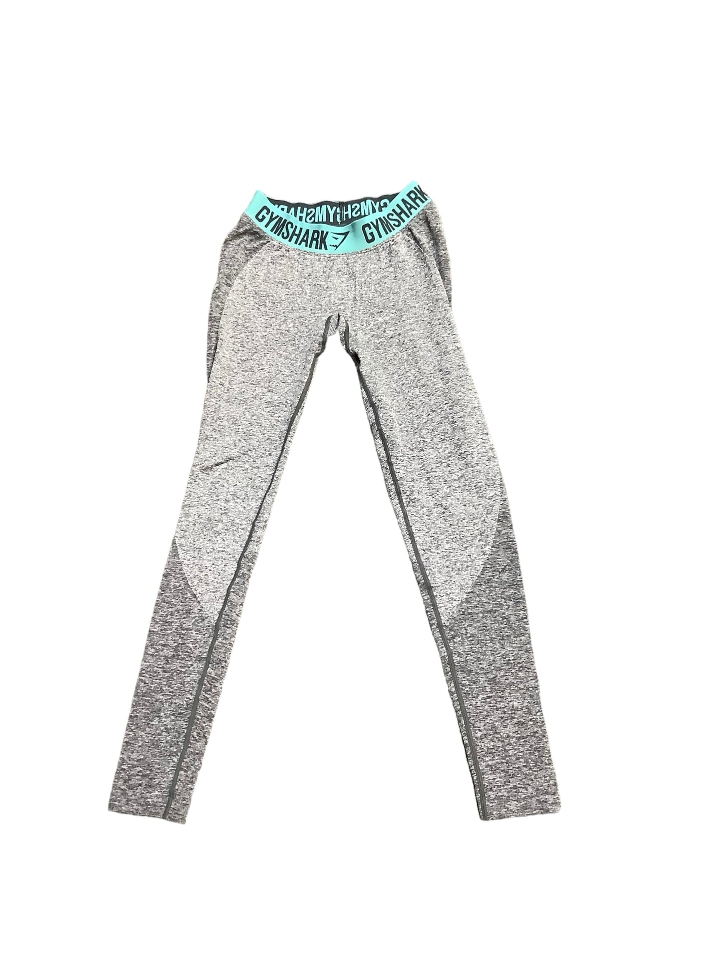 Grey Athletic Leggings Gym Shark, Size S