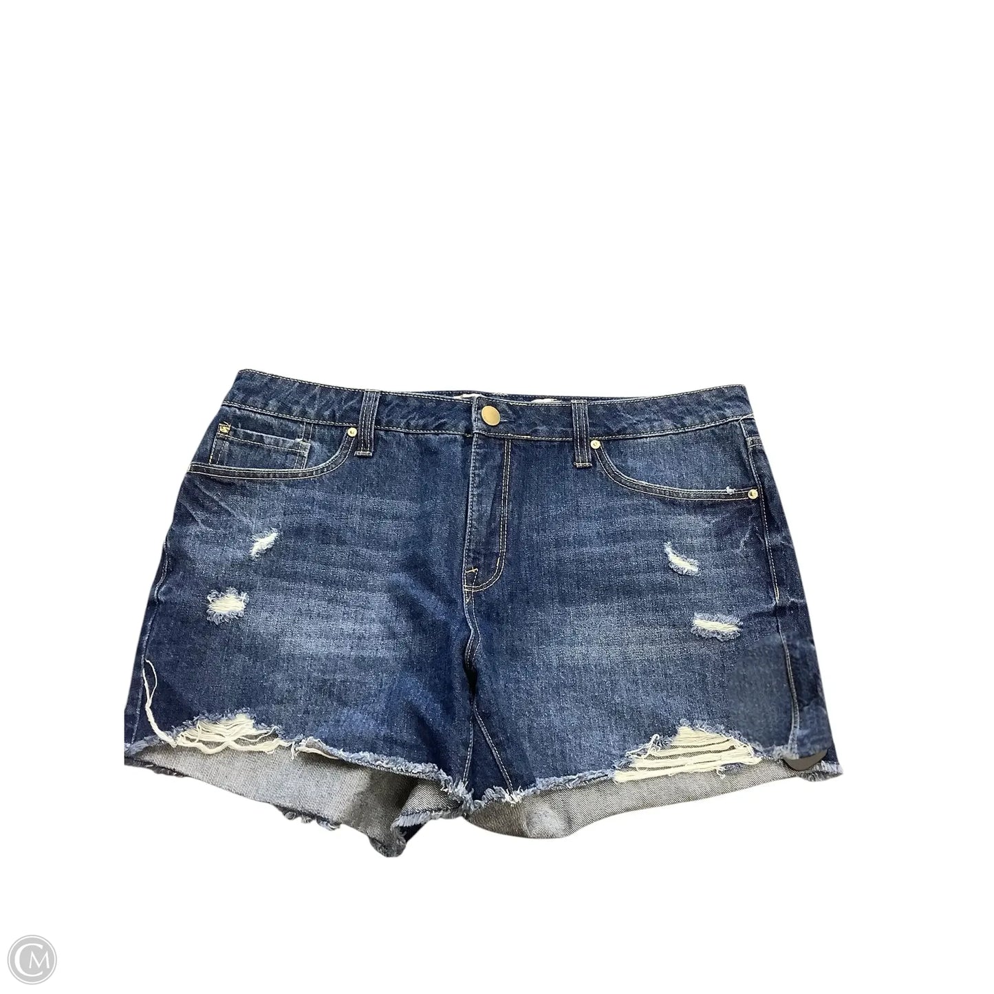 Shorts By Seven 7 In Blue, Size: L