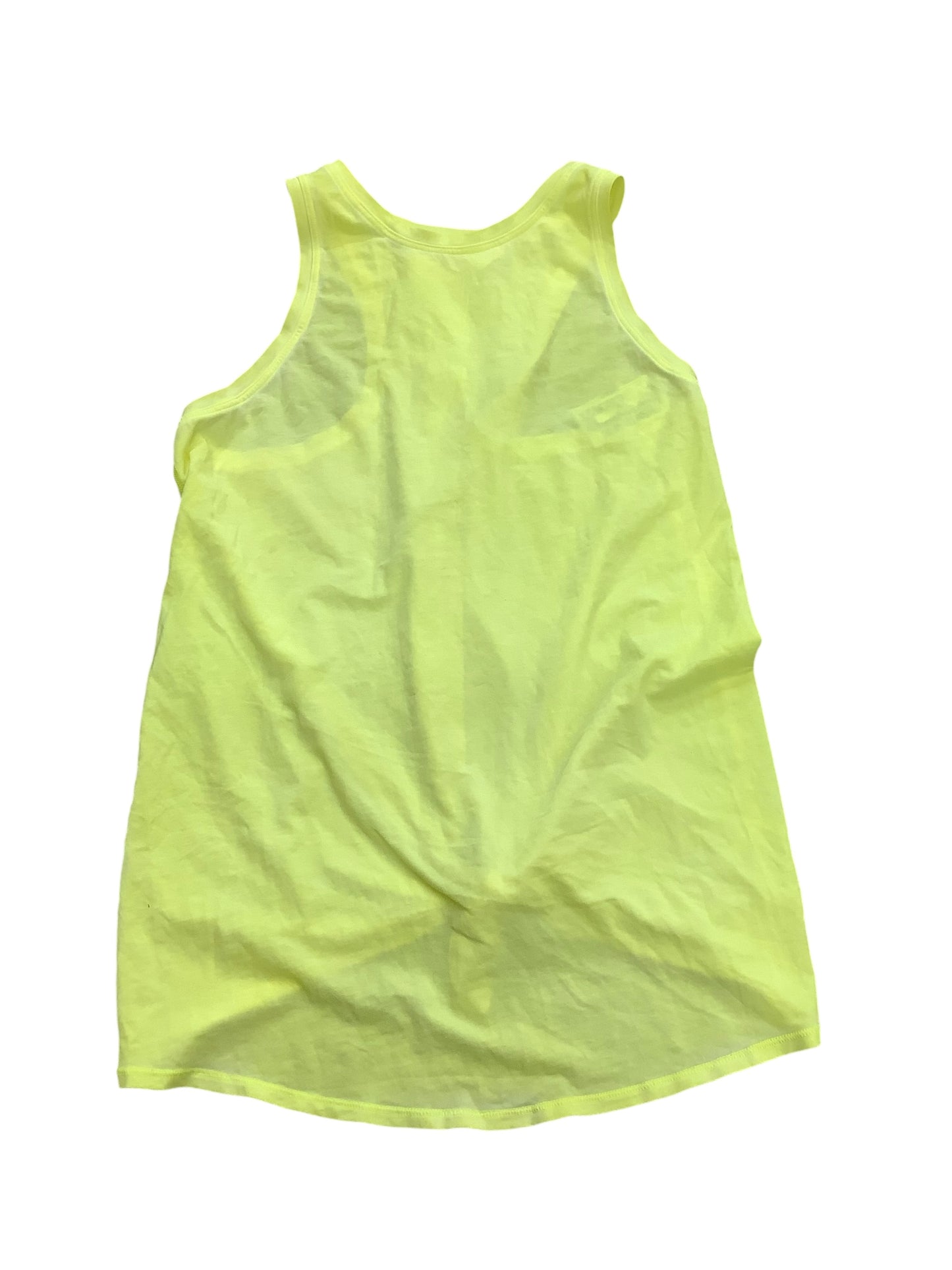 Athletic Tank Top By Lululemon In Yellow, Size: M