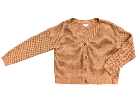 Cardigan By Mudpie In Brown, Size: M/L