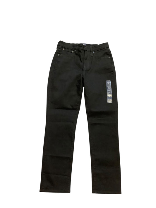 Jeans Straight By J. Crew In Black, Size: 4