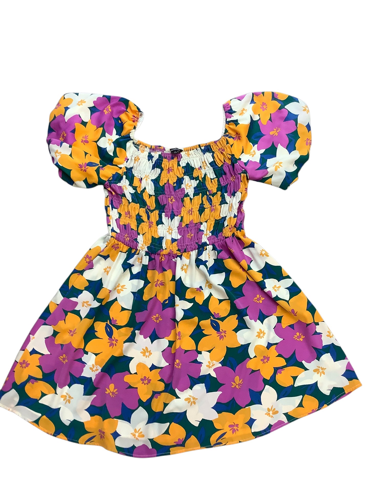 Dress Casual Midi By Davi & Dani In Floral Print, Size: 3x