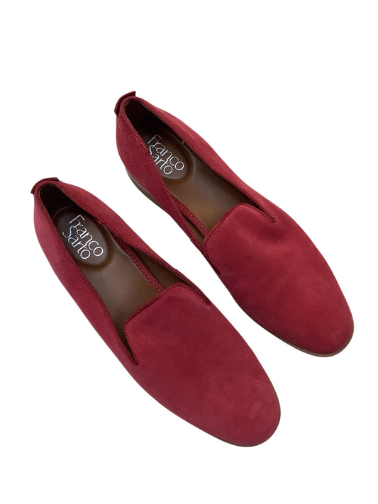 Shoes Flats By Franco Sarto In Red, Size: 8.5