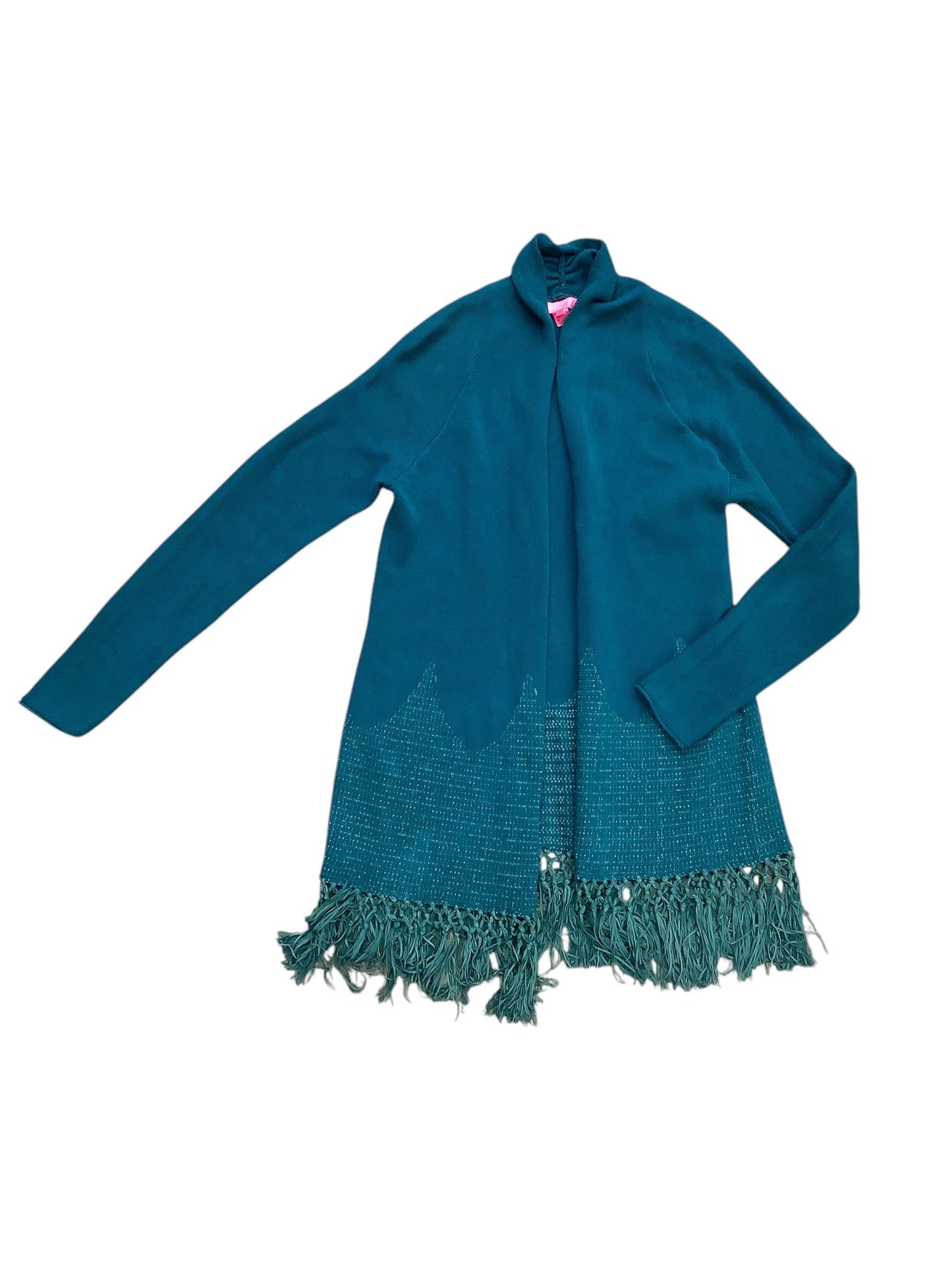 Sweater Cardigan By Lilly Pulitzer In Teal, Size: S