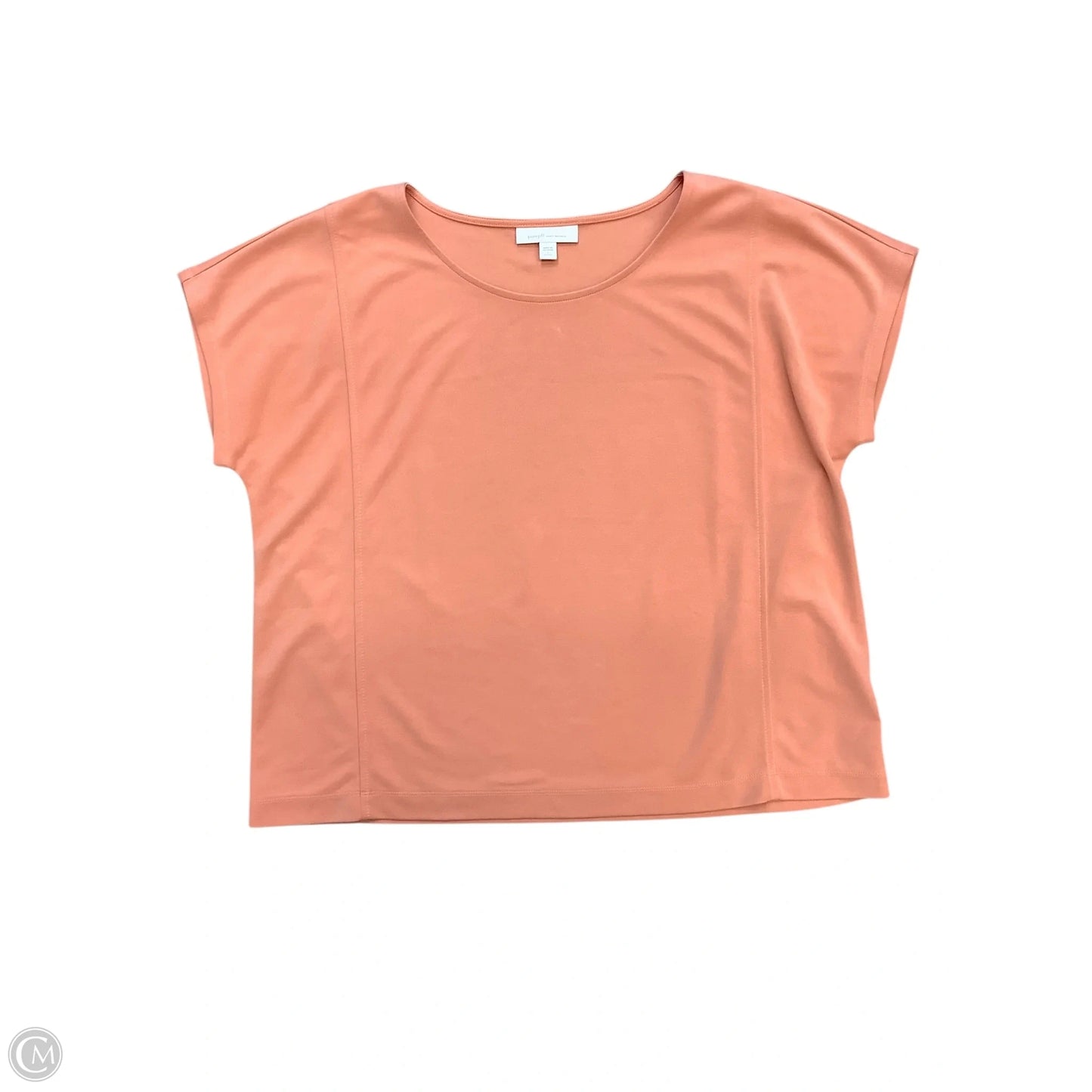 Top Short Sleeve Basic By Pure Jill In Orange, Size: L