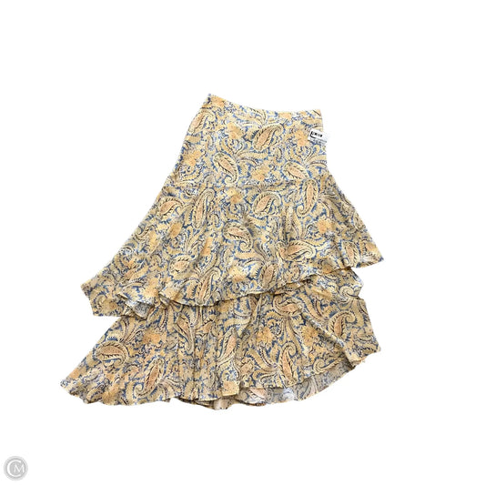 Skirt Maxi By Veronica Beard In Yellow, Size: S