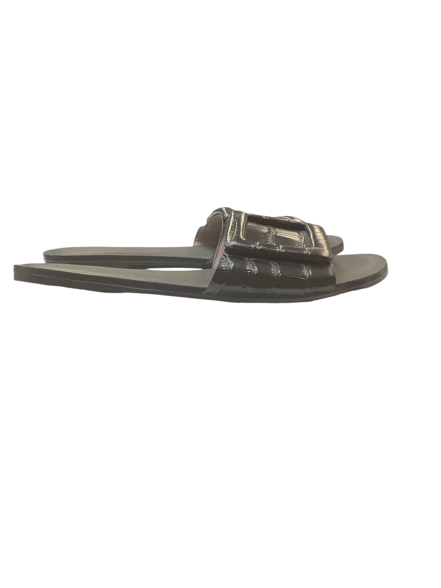 Sandals Flats By Cma In Black, Size: 9.5