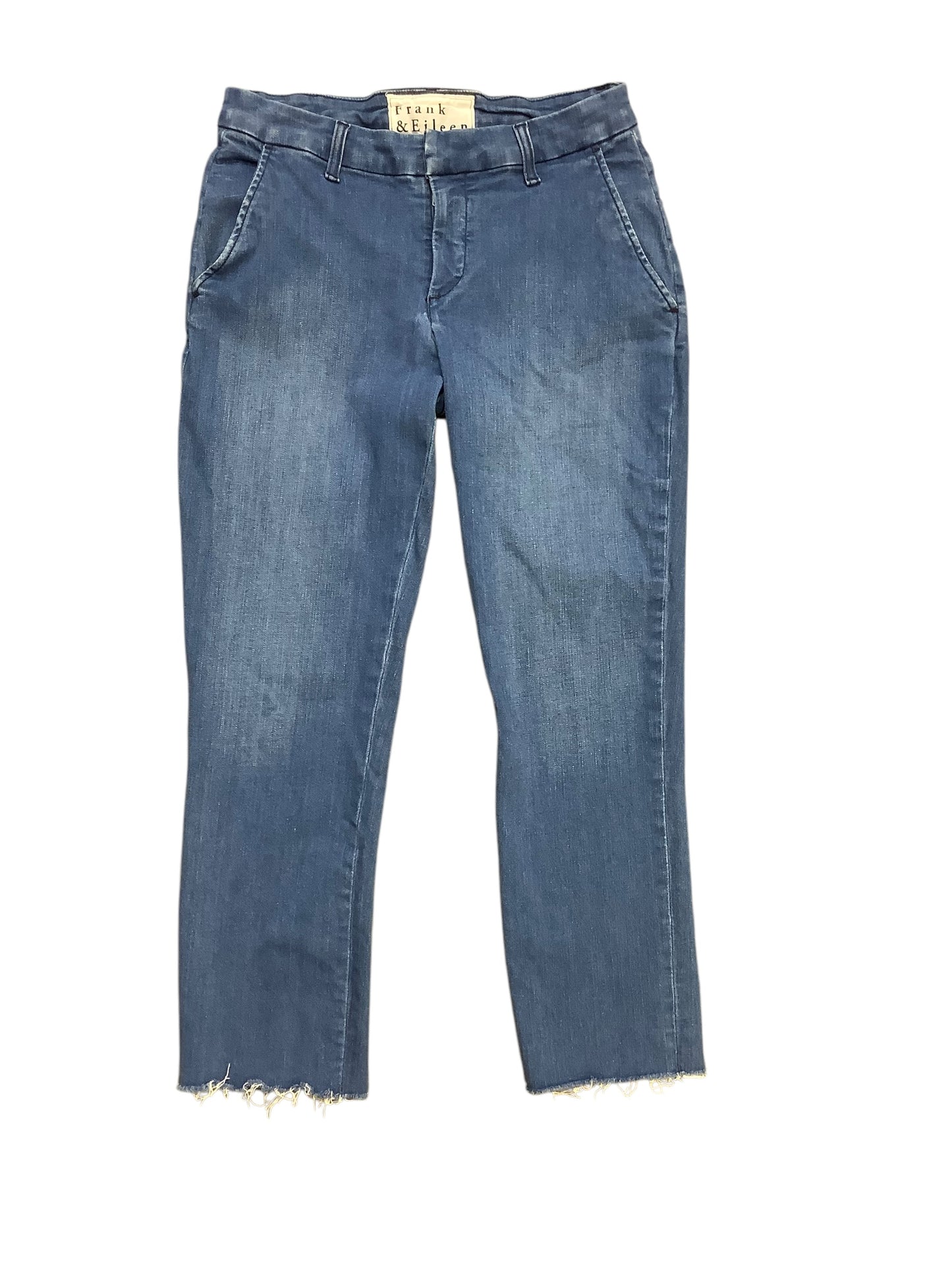 Jeans Cropped By Frank And Eileen In Blue Denim, Size: 6