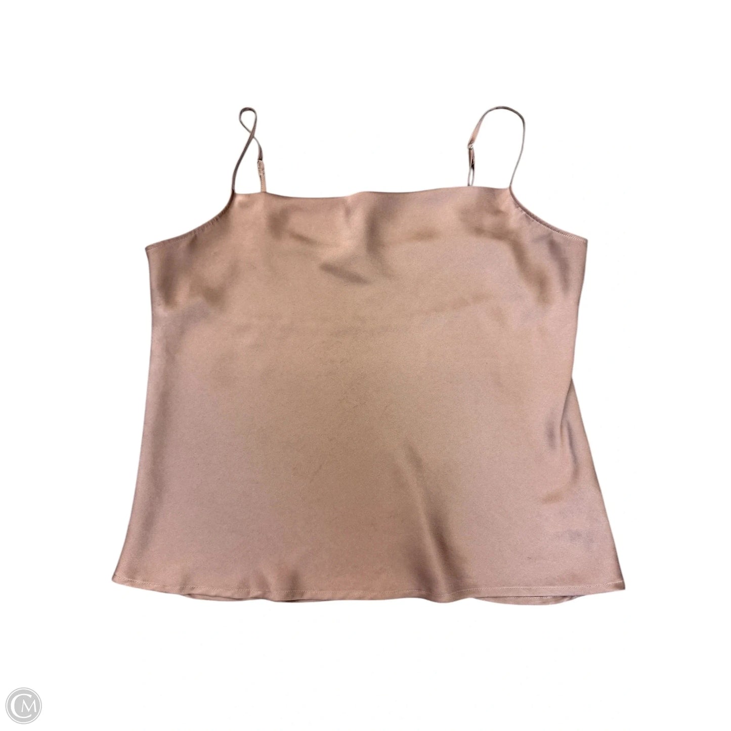 Blouse Sleeveless By Express In Brown, Size: Xl