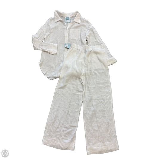 Pants Set 2pc By Shade & Shore In White, Size: S