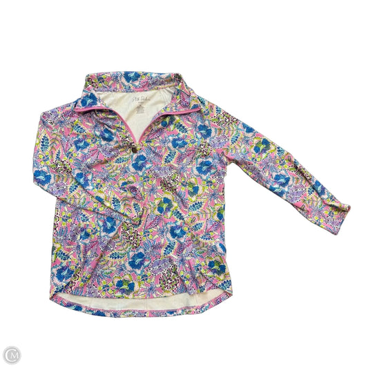 Athletic Jacket By Stella Parker In Multi-colored, Size: M