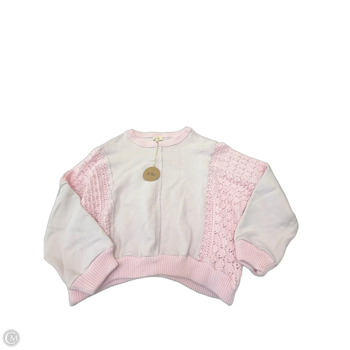 Sweater By Bibi In Pink, Size: L