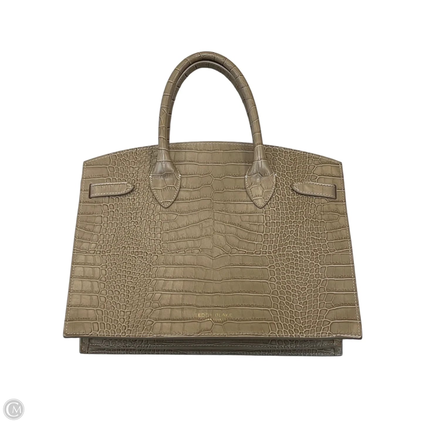Handbag Leather By Cma, Size: Medium