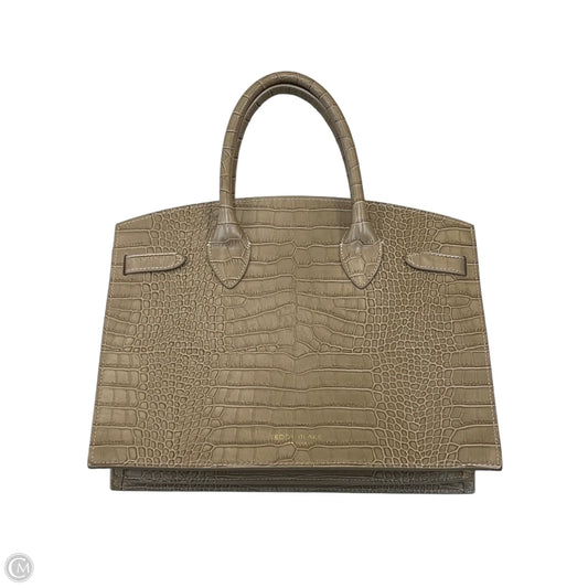 Handbag Leather By Cma, Size: Medium