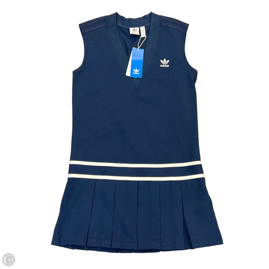Athletic Dress By Adidas In Navy, Size: S