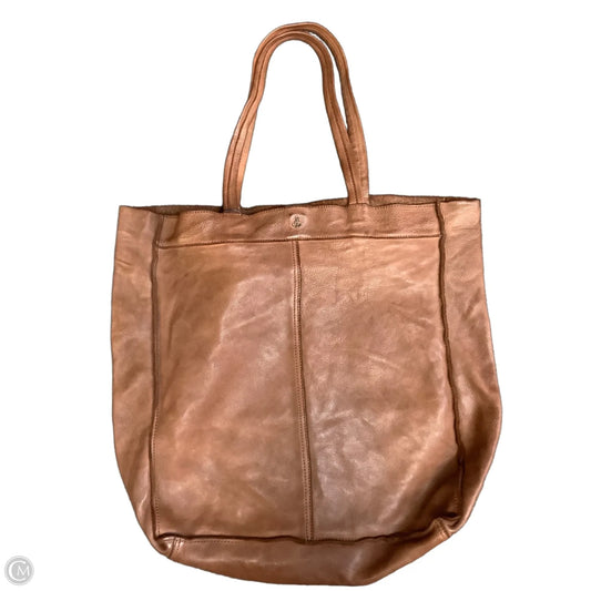 Handbag Leather By Cma, Size: Large