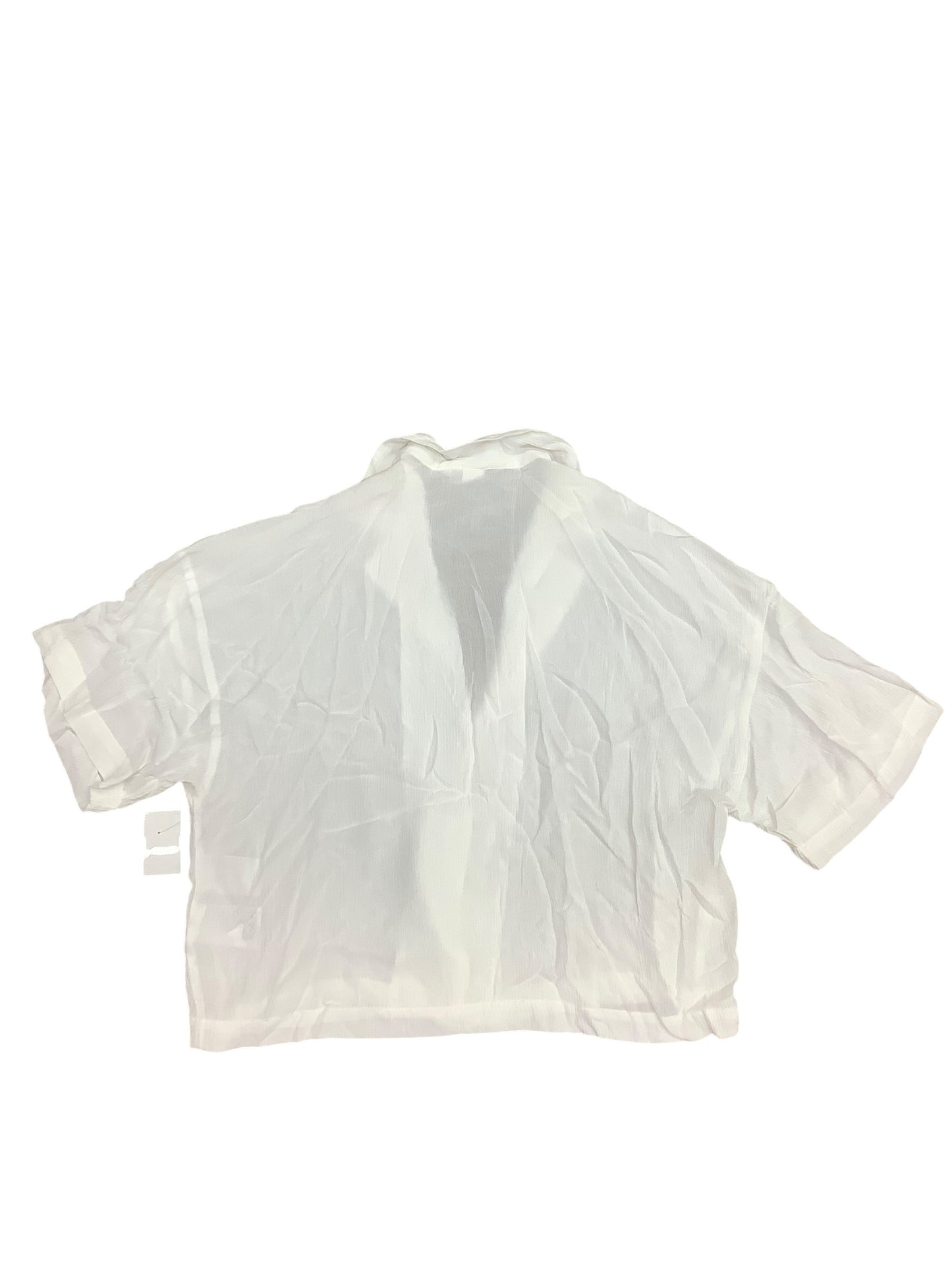 Top Short Sleeve Basic By H&m In White, Size: S