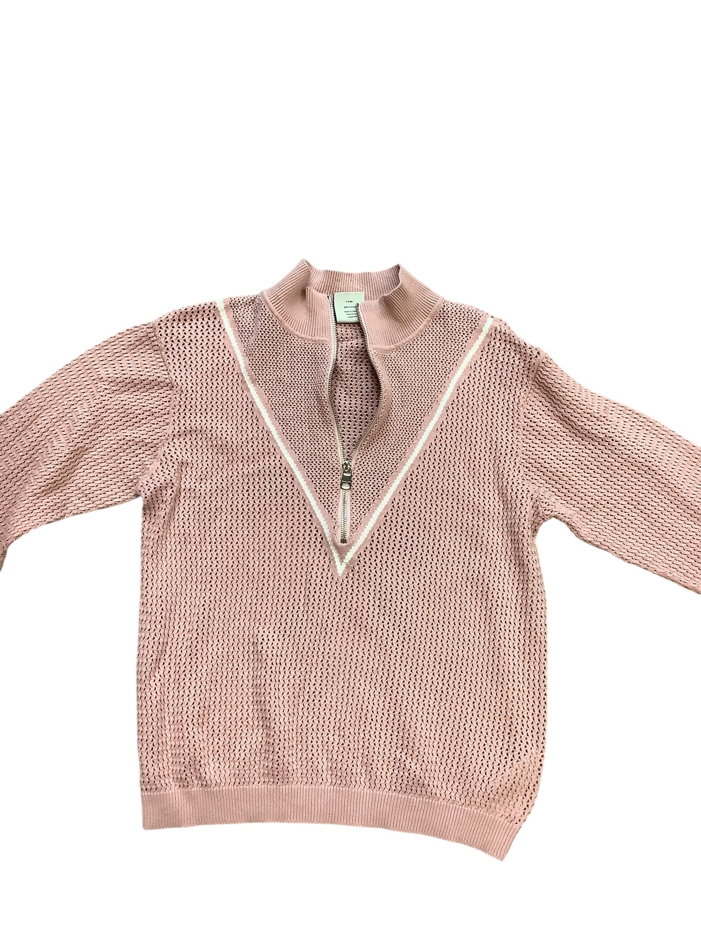 Sweater By Varley In Pink, Size: L