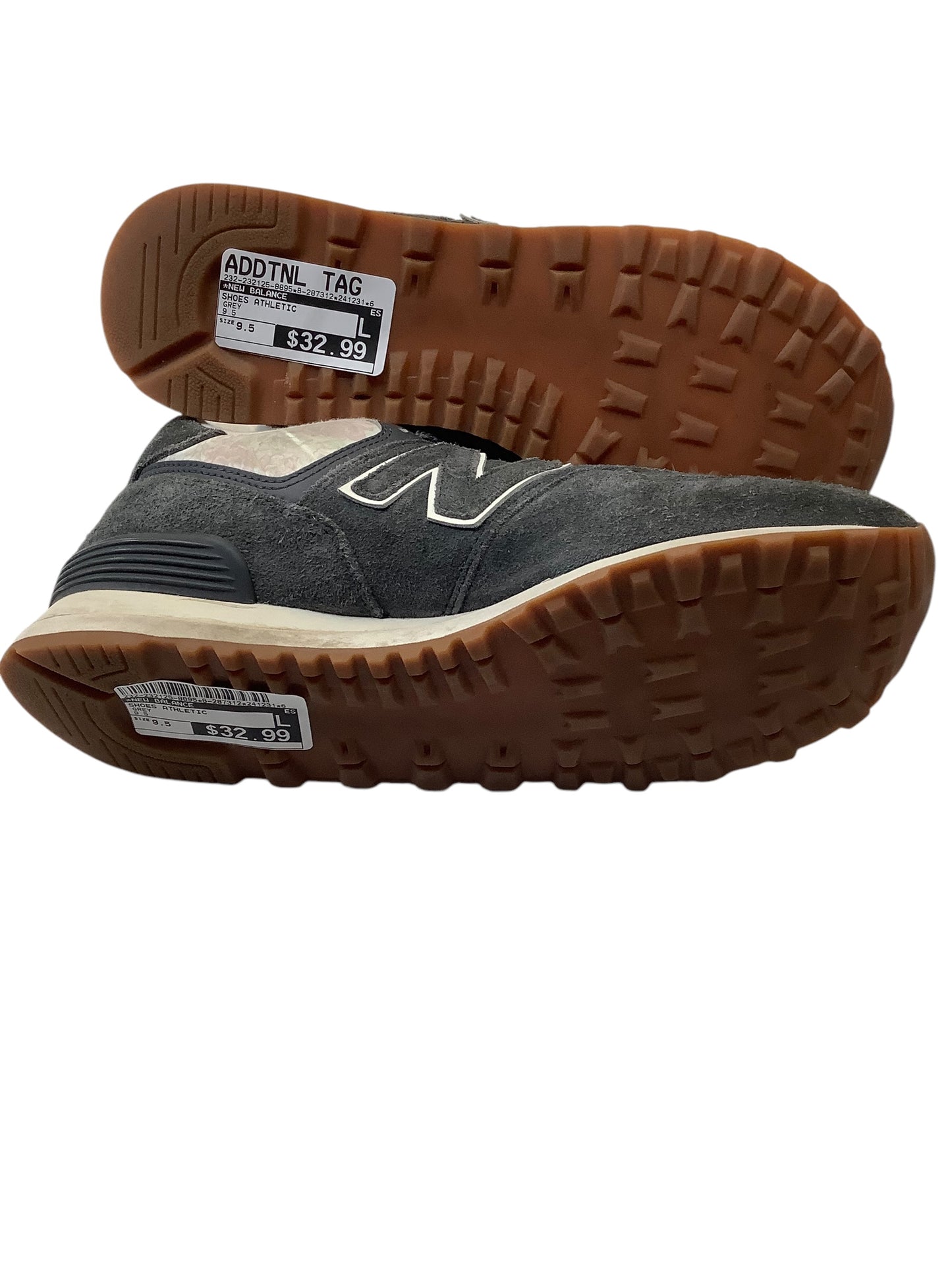 Shoes Athletic By New Balance In Grey, Size: 9.5