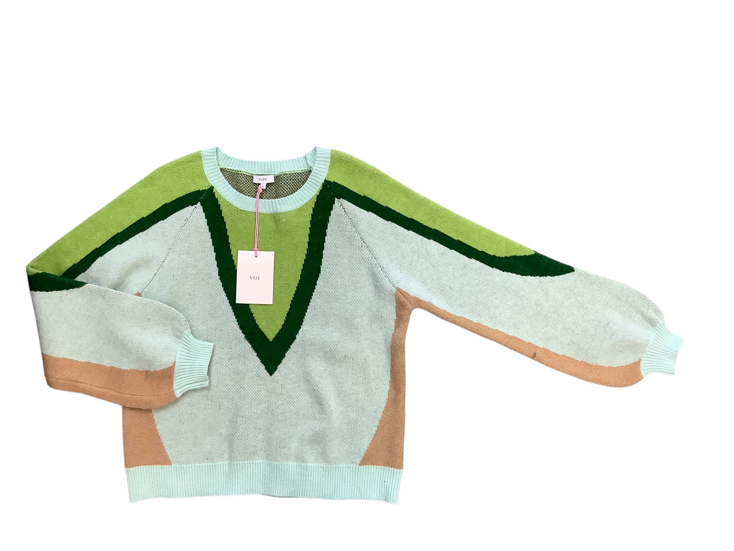 Sweater By Cmc In Green, Size: L