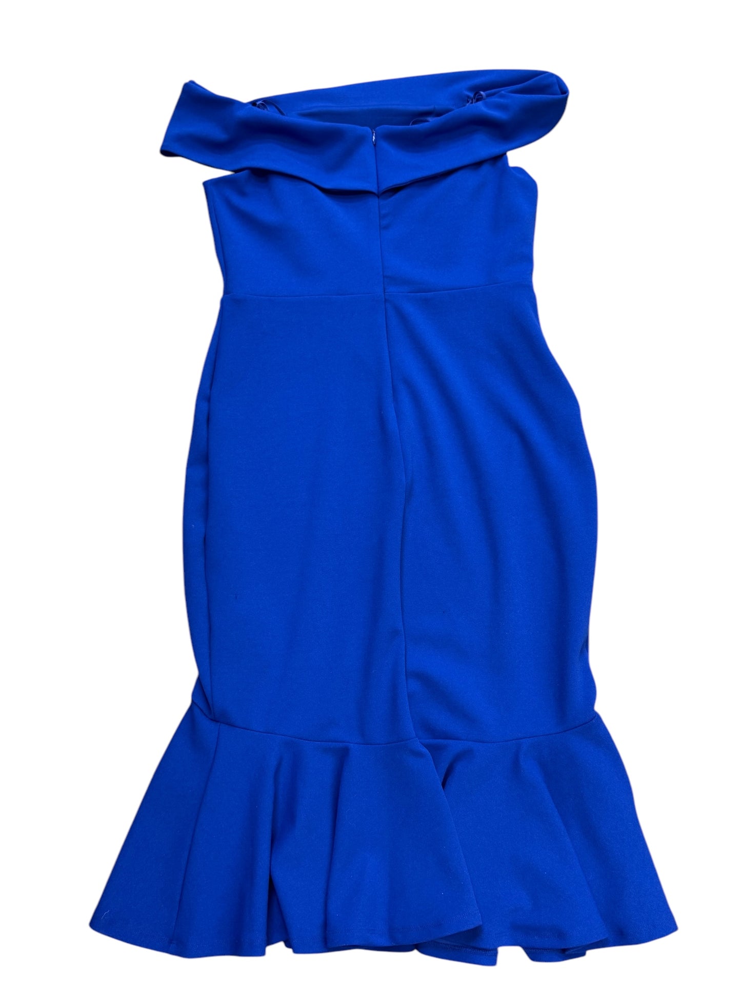 Dress Party Midi By Marina In Blue, Size: 10