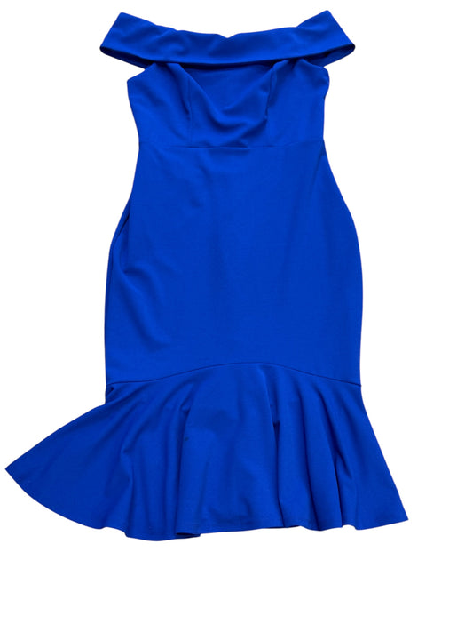 Dress Party Midi By Marina In Blue, Size: 10