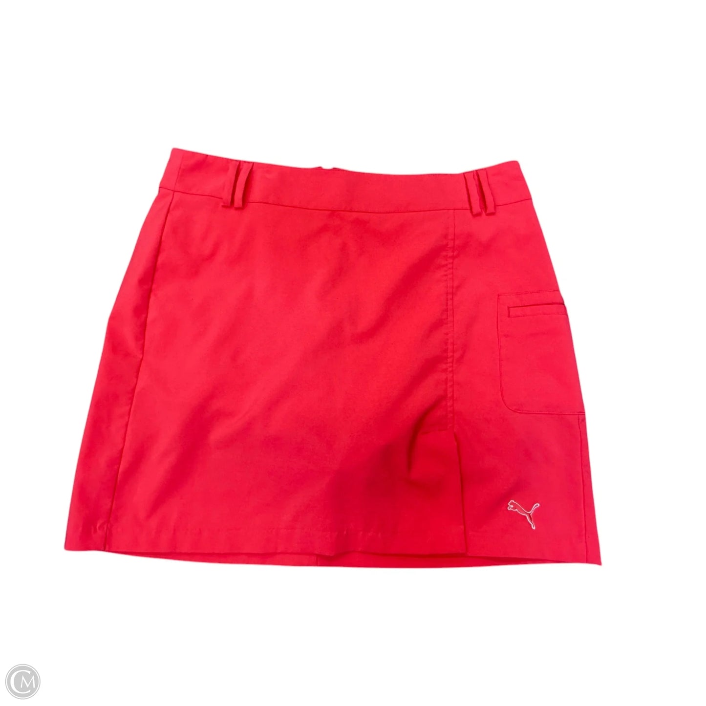 Athletic Skort By Puma In Pink, Size: 6