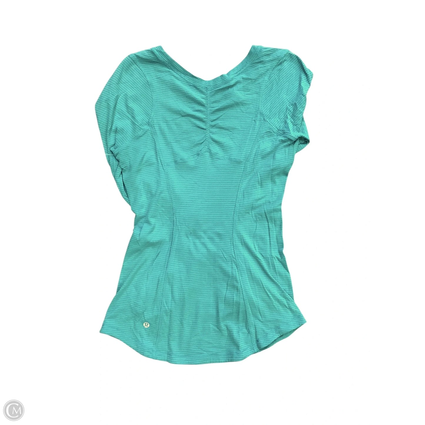 Athletic Top Long Sleeve Crewneck By Lululemon In Aqua