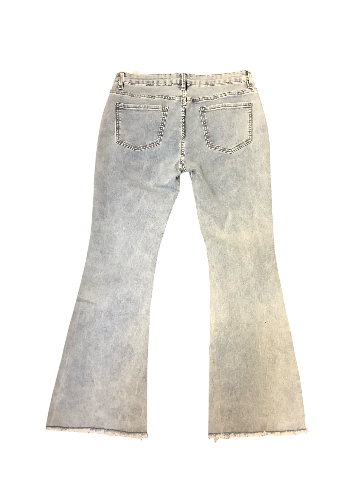 Jeans Cropped By Shein In Blue Denim, Size: 12