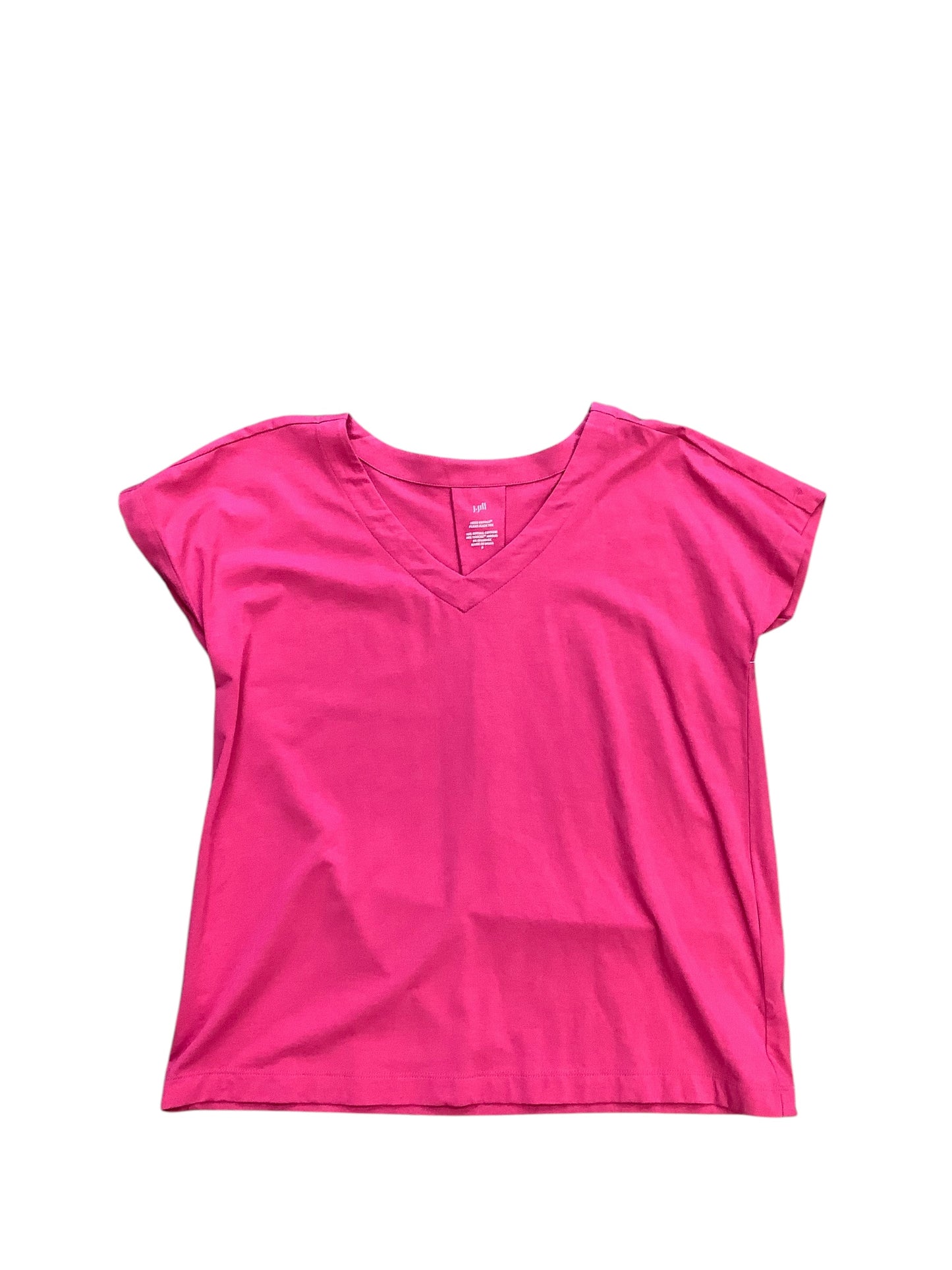 Top Short Sleeve Basic By J. Jill In Pink, Size: S