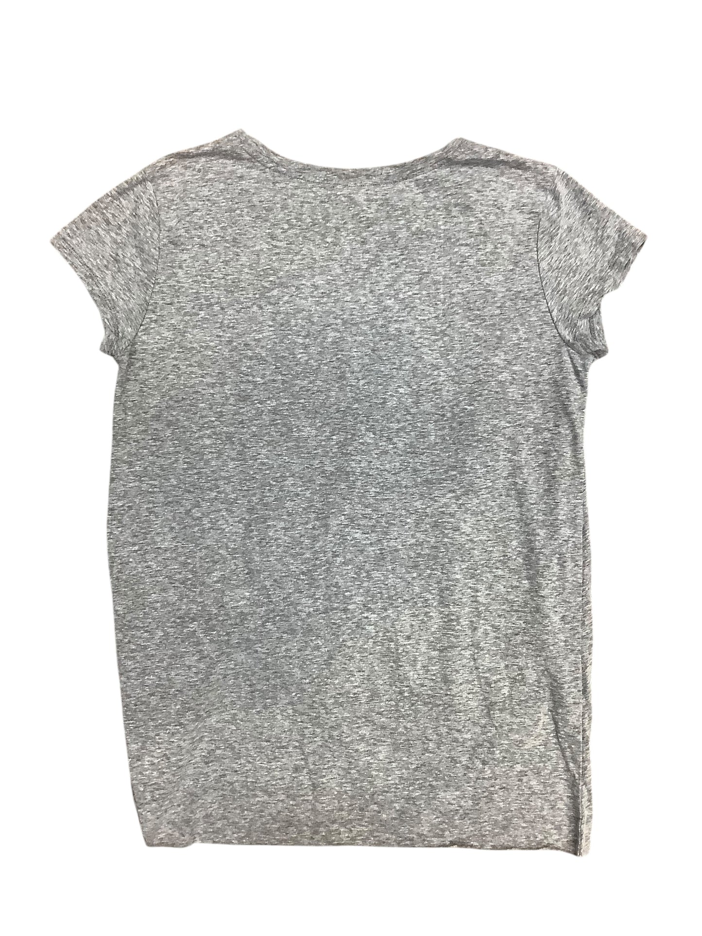 Top Short Sleeve Basic By Umgee In Grey, Size: S