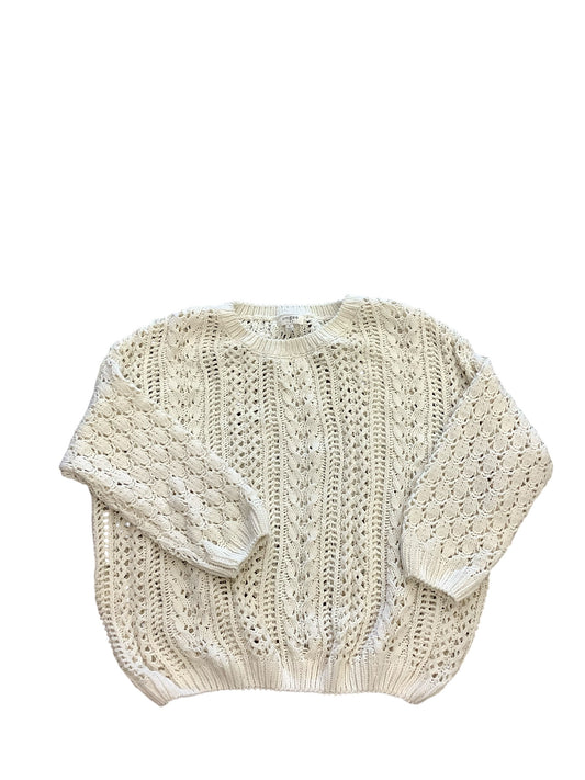 Sweater By Umgee In Cream, Size: S