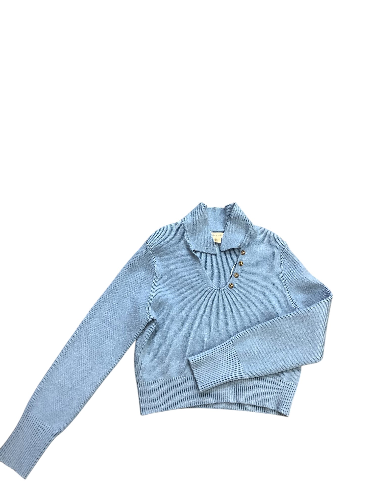 Sweater By Clothes Mentor In Blue, Size: L