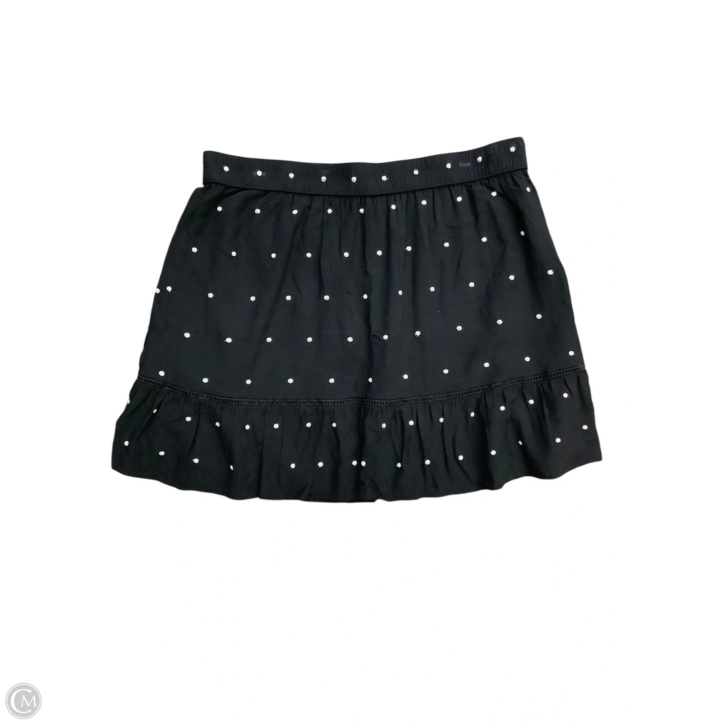 Skirt Mini & Short By Loft In Black, Size: Xl