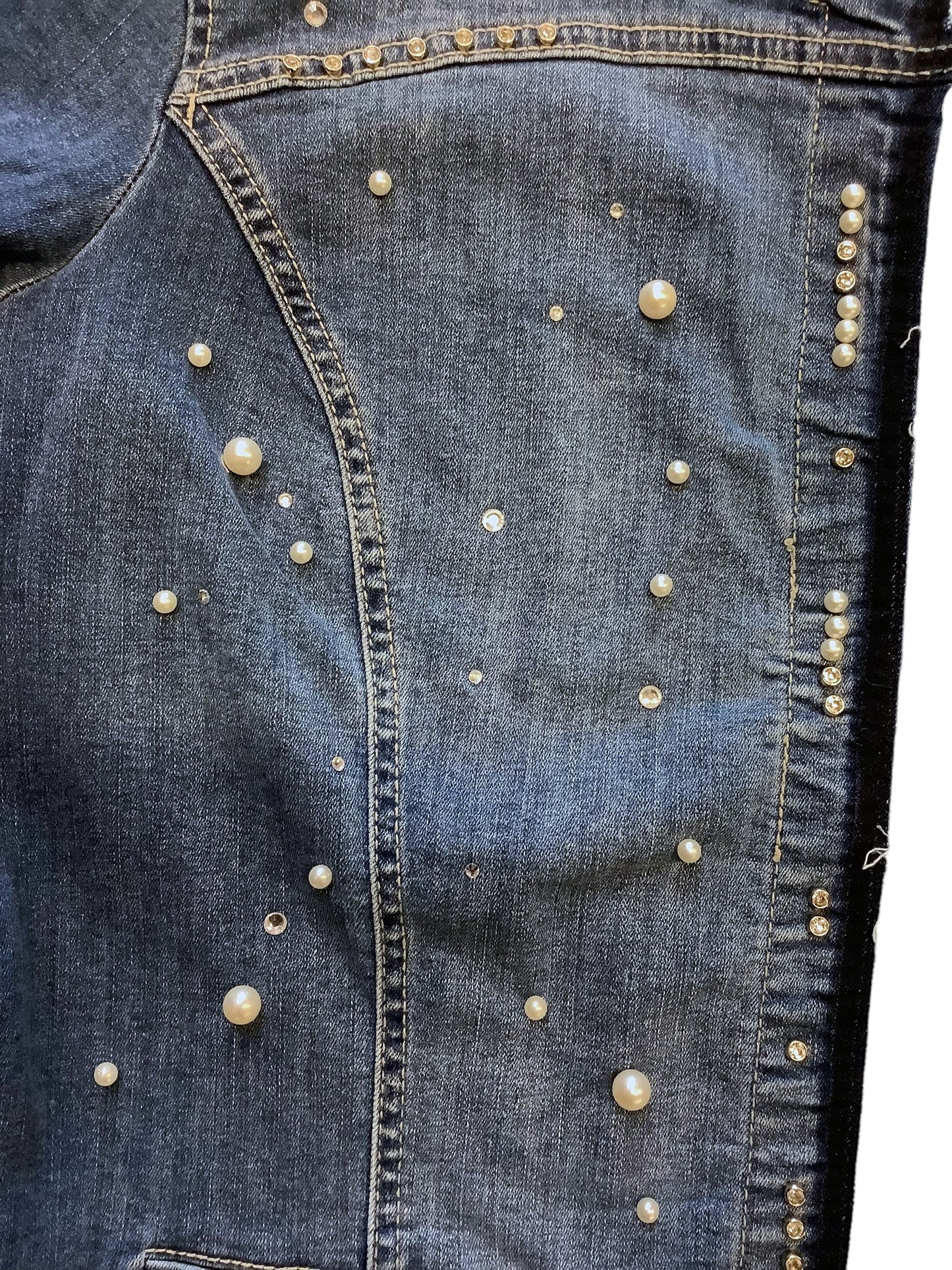 Jacket Denim By Cmc In Blue Denim, Size: M