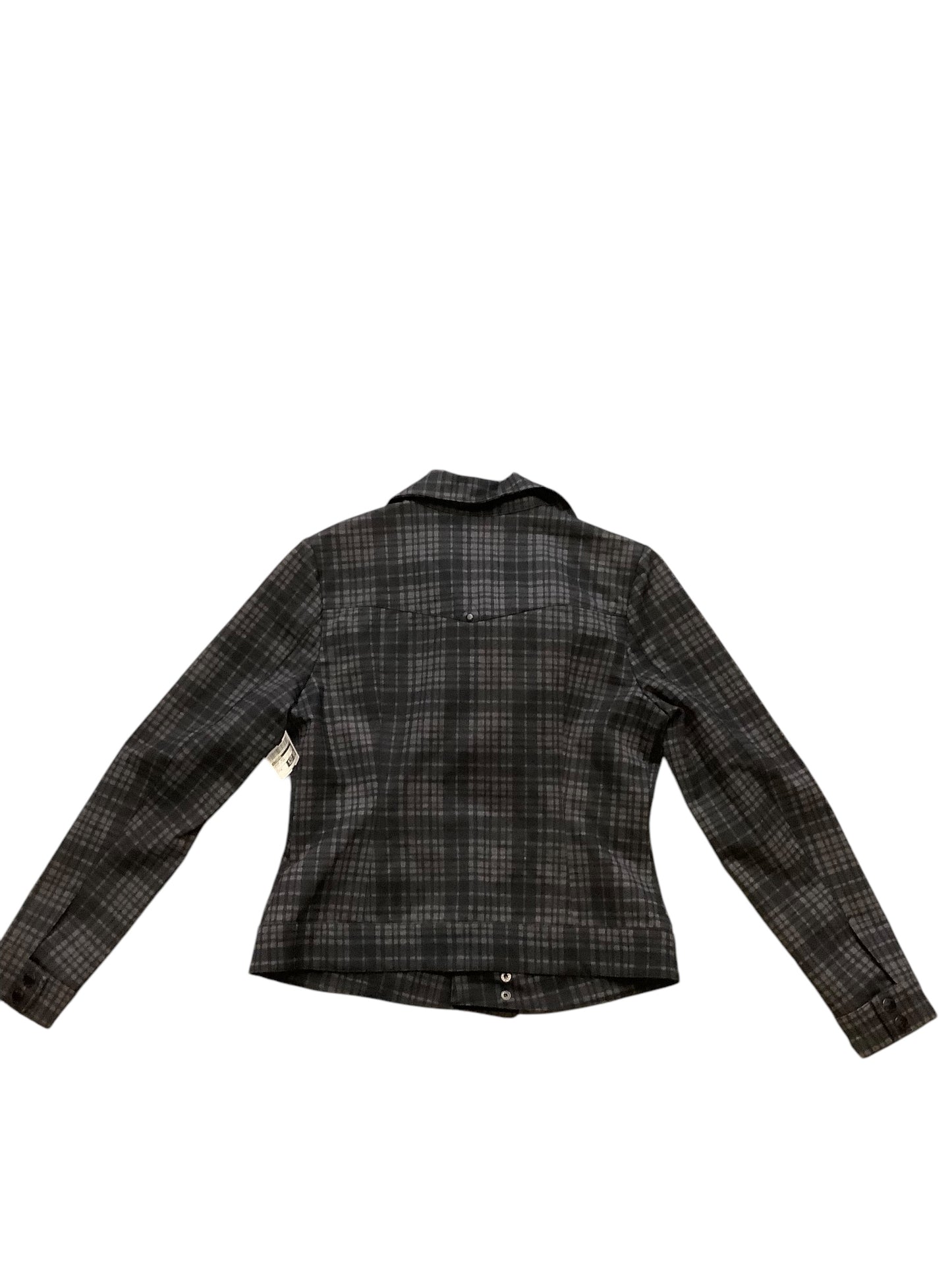 Jacket Moto By Liverpool In Plaid Pattern, Size: M