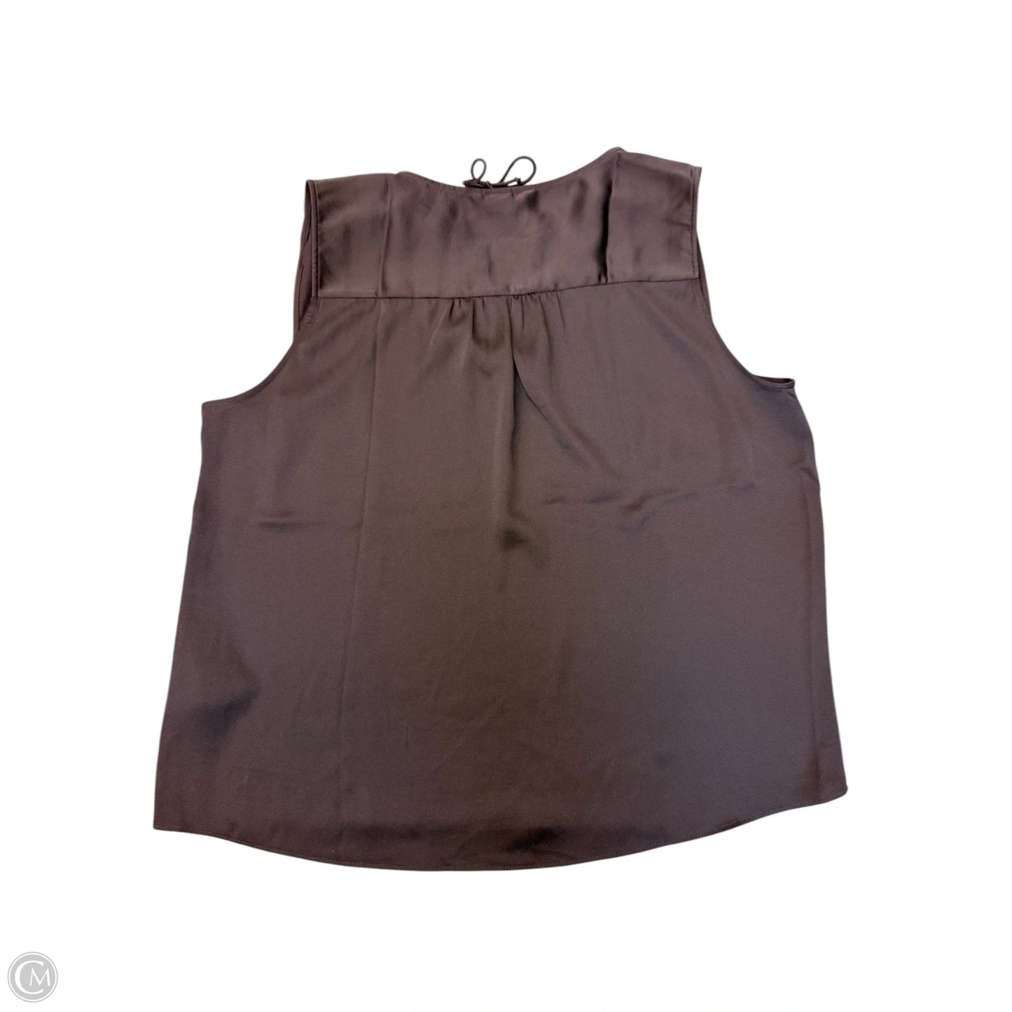 Top Sleeveless By H&m In Brown, Size: L