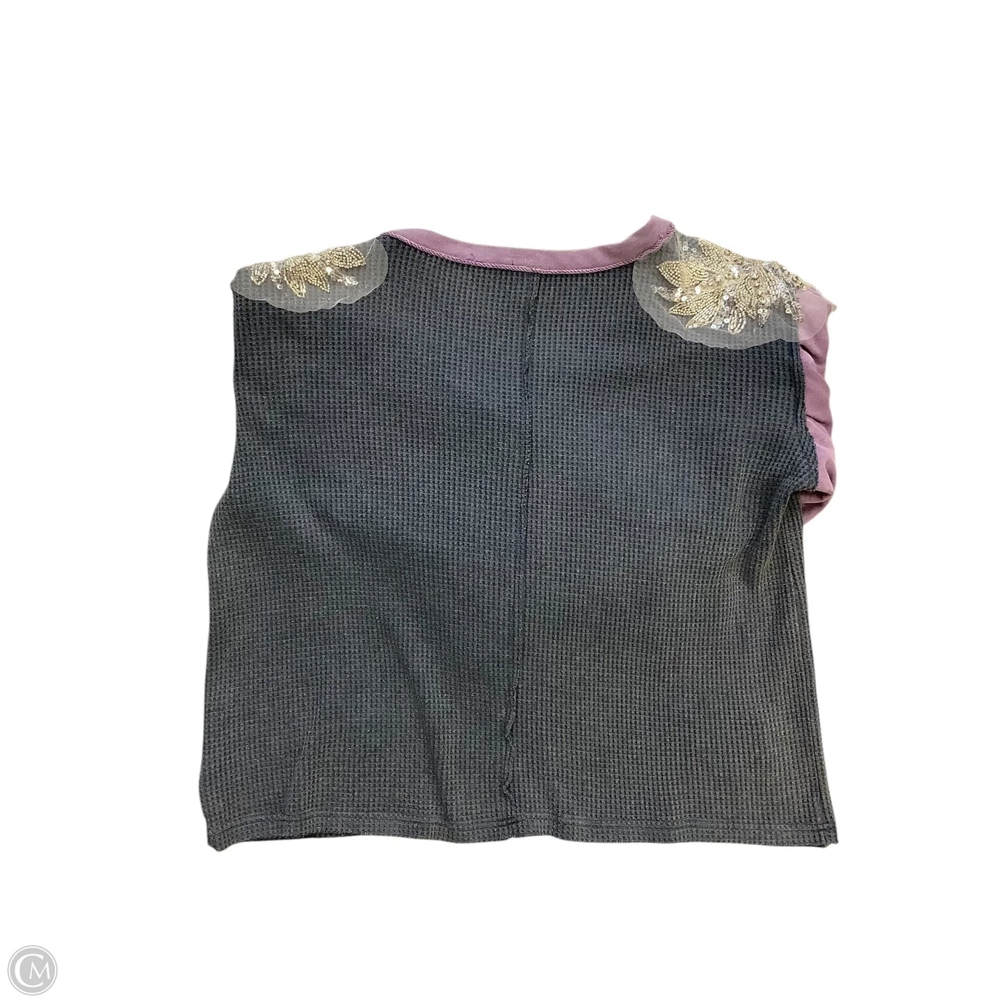 Top Long Sleeve By Pol In Purple, Size: S