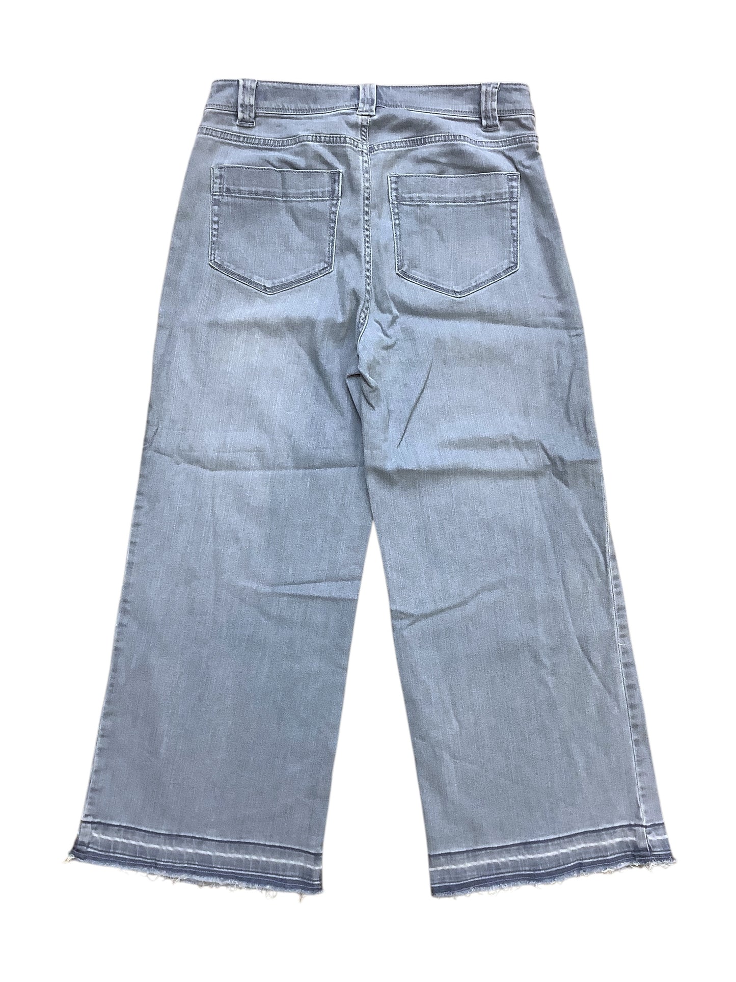 Jeans Wide Leg By J. Jill In Blue Denim, Size: 4