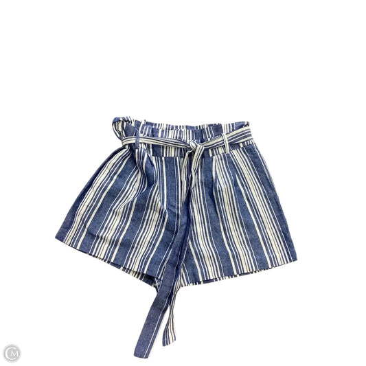 Shorts By Clothes Mentor In Blue & White, Size: M