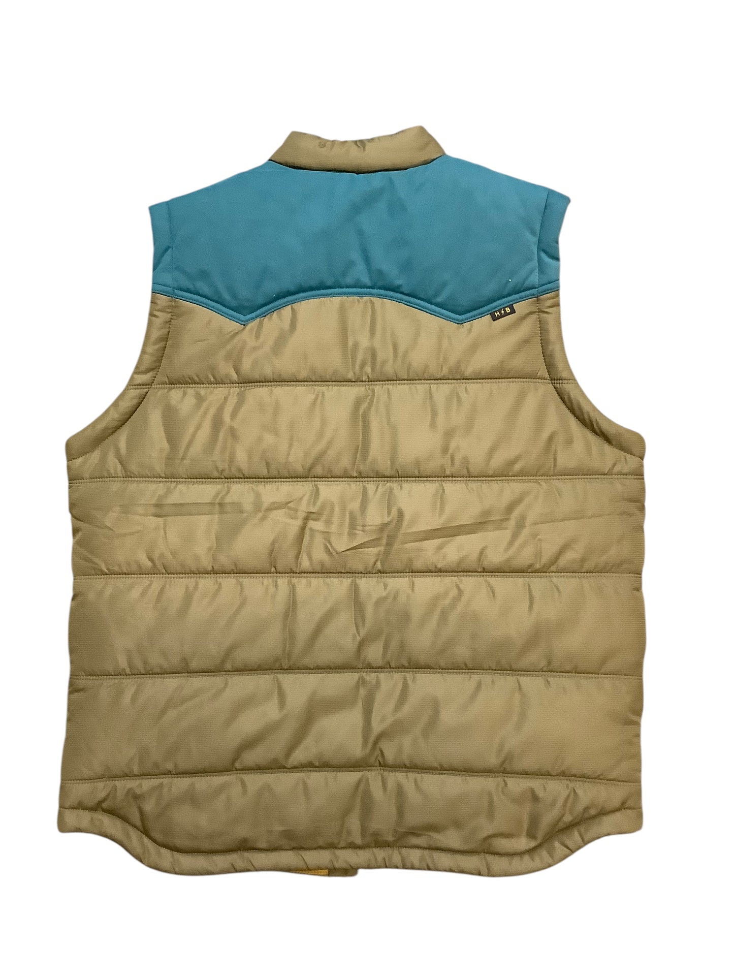 Vest Puffer & Quilted By Cmb In Green, Size: S