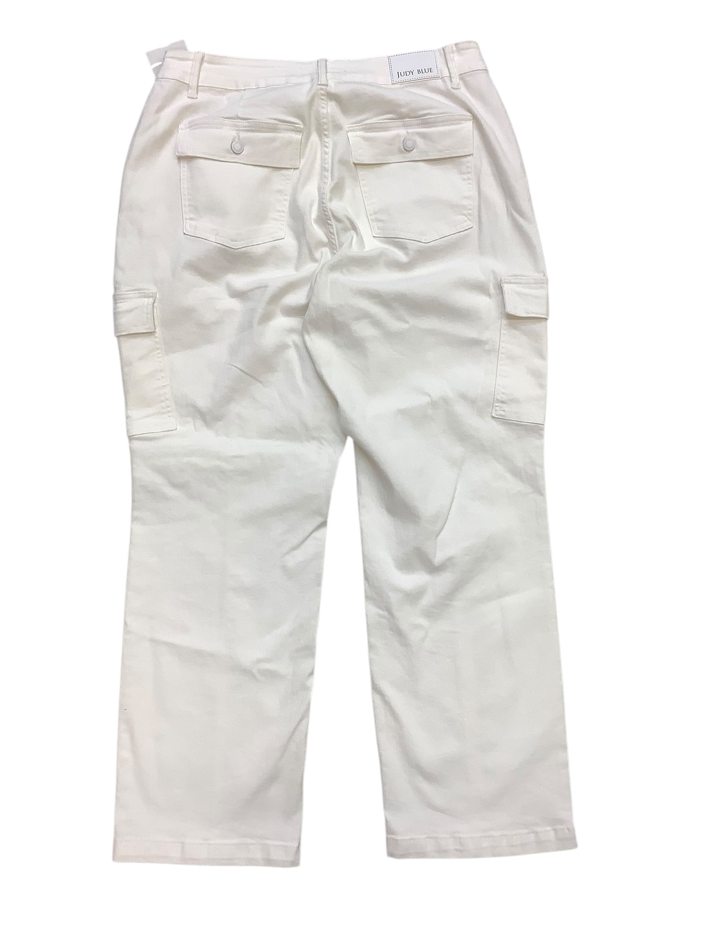 Jeans Straight By Judy Blue In White, Size: 20