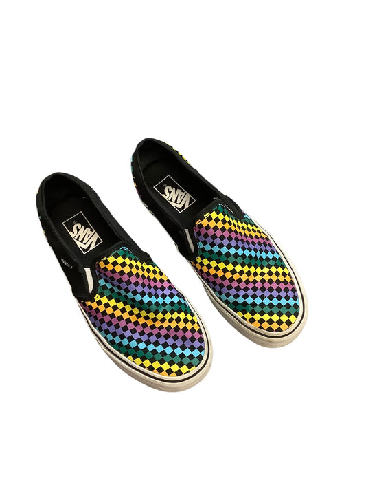 Shoes Sneakers By Vans In Multi-colored, Size: 8.5