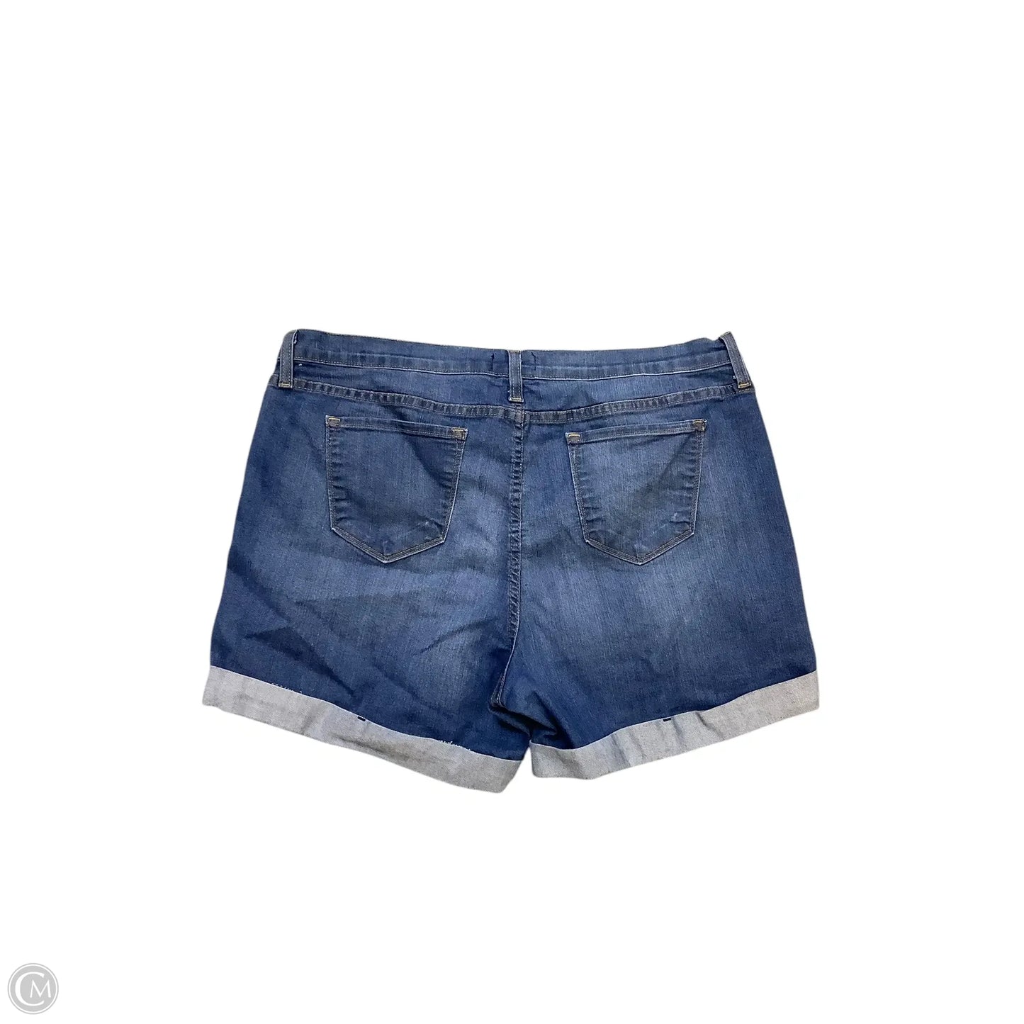 Shorts By Judy Blue In Blue Denim, Size: 3x