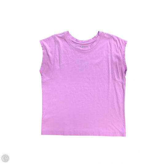 Top Sleeveless Basic By Loft In Purple, Size: S