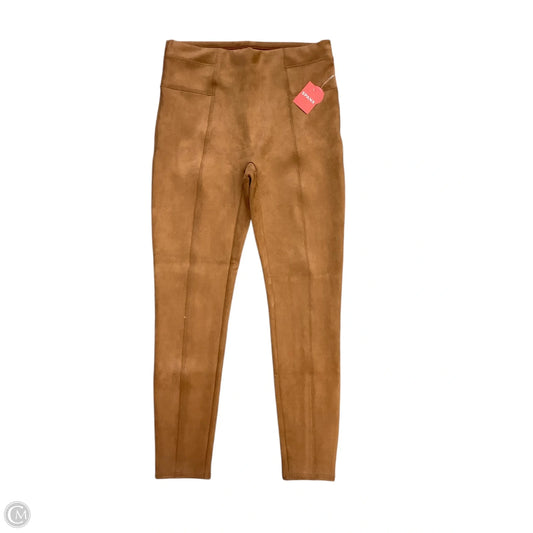 Pants Leggings By Spanx In Brown, Size: L