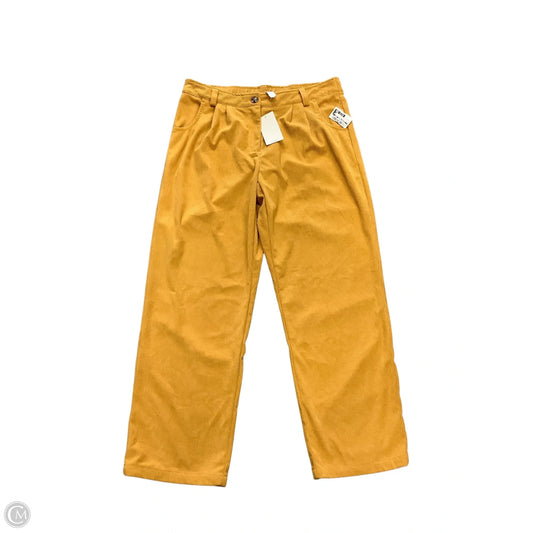 Pants Corduroy By Clothes Mentor In Gold, Size: Xl