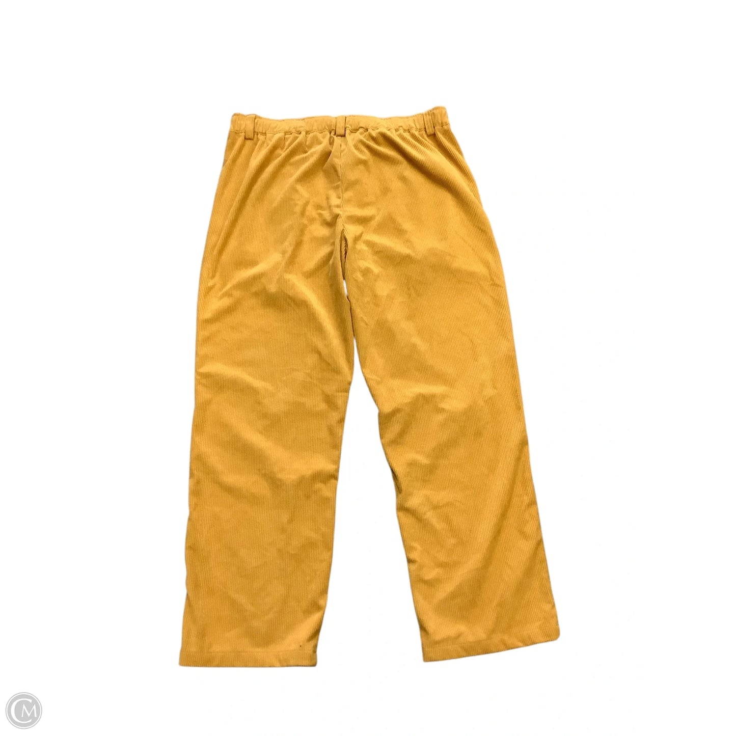 Pants Corduroy By Clothes Mentor In Gold, Size: Xl